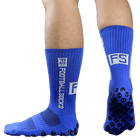 Fußballsocken – Rutschfestes Performance-Modell mit Pro Grip für Stabilität & Kontrolle - Blau Linkreich