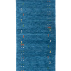 Läufer / Blau / 200 x 80 cm Läufer