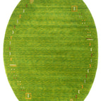 Oval / Grün / 240 x 170 cm Oval