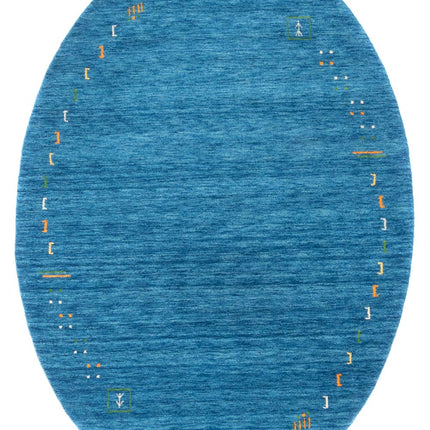 Gabbeh Teppich - Indus »Fenth« Oval (Teppich) kaufen bei Linkreich – Jetzt entdecken!