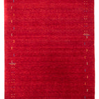 Rechteckig / Dunkelrot / 350 x 250 cm Rechteckig