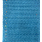 Rechteckig / Blau / 350 x 250 cm Rechteckig