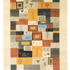 Rechteckig / Beige / 350 x 250 cm Rechteckig