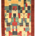 Rechteckig / Rot / 240 x 170 cm Rechteckig