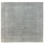 Quadratisch / Grau / 200 x 200 cm Quadratisch