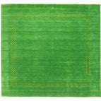 Quadratisch / Grün / 200 x 200 cm Quadratisch