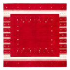 Quadratisch / Rot / 200 x 200 cm Quadratisch