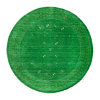 Rund / Grün / 200 x 200 cm Rund
