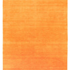 Rechteckig / Orange / 200 x 140 cm Rechteckig