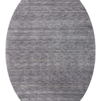 Oval / Grau / 230 x 150 cm Oval