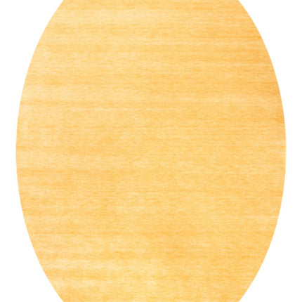 Gabbeh Teppich - Softy - Uni - oval (Teppich) kaufen bei Linkreich – Jetzt entdecken!