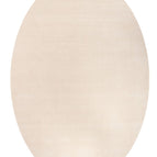 Oval / Naturweiß / 230 x 150 cm Oval