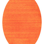 Oval / Orange / 230 x 150 cm Oval