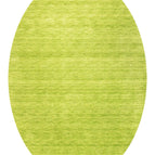 Oval / Lindengrün / 230 x 150 cm Oval