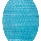 Oval / Türkis / 230 x 150 cm Oval