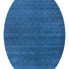 Oval / Blau / 230 x 150 cm Oval