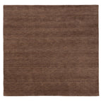 Quadratisch / Braun / 200 x 200 cm Quadratisch