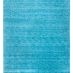 Rechteckig / Türkis / 200 x 140 cm Rechteckig