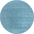 Rund / Hellblau / 200 x 200 cm Rund