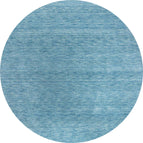 Rund / Hellblau / 150 x 150 cm Rund