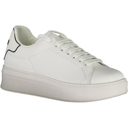 Gaelle Paris Sneaker Damen – Weisse Sportschuhe mit Logo-Details für Frühjahr/Sommer