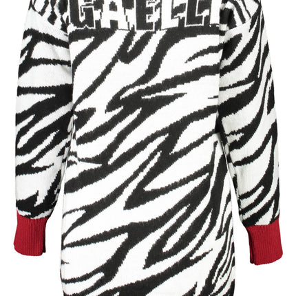 GAELLE PARIS Cardigan Damen Weiß – Langarm-Strickjacke mit Stickerei | soulluna.de