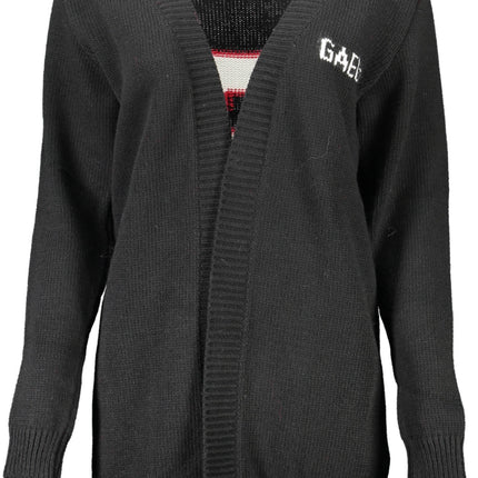 GAELLE PARIS Cardigan Damen Rot – Langarm-Strickjacke mit Stickerei | Italienische Qualität
