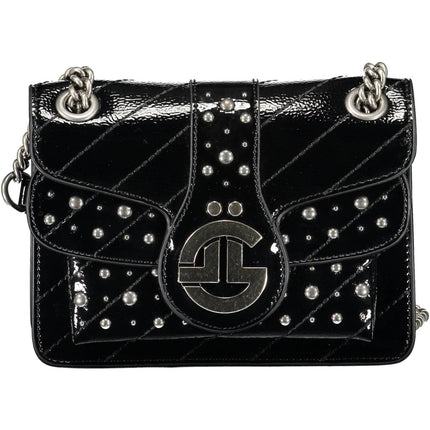 Schwarze Damenumhängertasche Gaelle Paris
