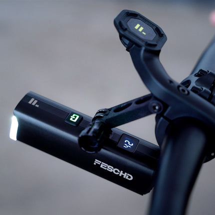 Fahrradlicht inkl. Powerbank