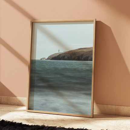 Galley Head Lighthouse Cork Print – Irish Coastal Wall Art