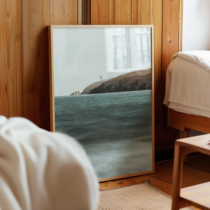 Galley Head Lighthouse Cork Print – Irish Coastal Wall Art