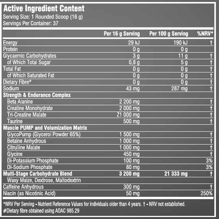 SEO. Ganic - F Pump - SSA Suplements - 300g - Grimson Currant Linkreich