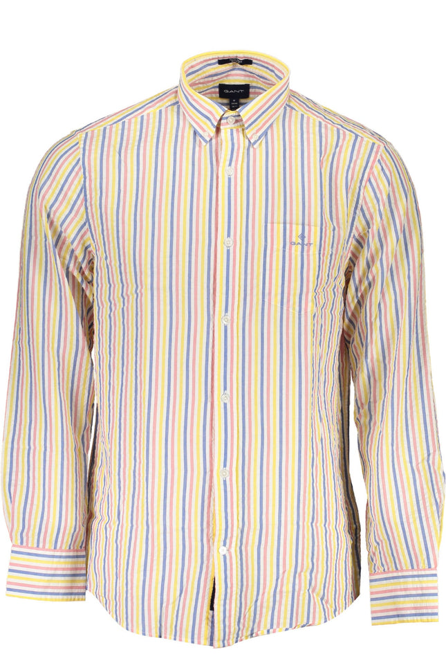 GANT Langarmhemd Herren Weiss – Klassisches Business Hemd aus Bio-Baumwolle