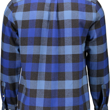 GANT Langarmhemd Herren – Blaues Button-down Hemd aus 100% Baumwolle