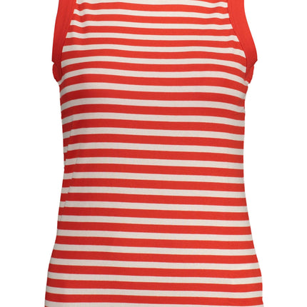 GANT Damen Tank Top Rot – Bio-Baumwolle mit Logo | soulluna.de
