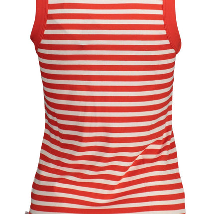 GANT Damen Tank Top Rot – Bio-Baumwolle mit Logo | soulluna.de