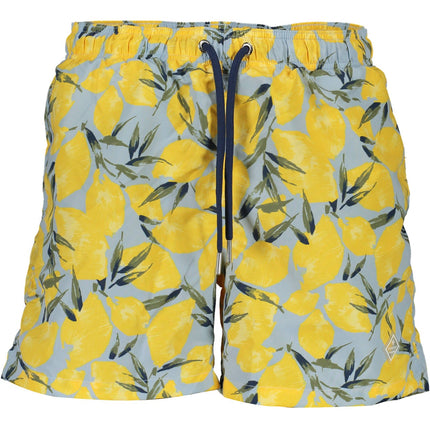 GANT Badeanzug Herrenunterteil Blau – Badeboxer mit Slip und 3 Taschen | soulluna.de