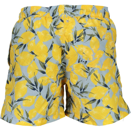 GANT Badeanzug Herrenunterteil Blau – Badeboxer mit Slip und 3 Taschen | soulluna.de