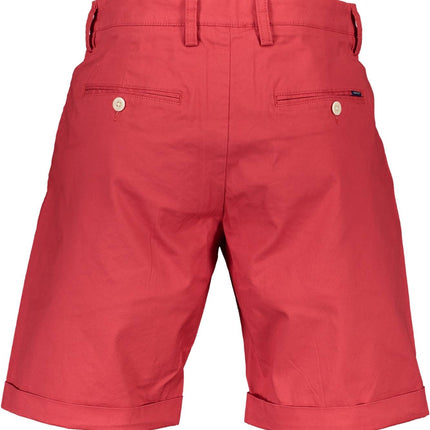 GANT Bermuda-Hose Herren – Rot aus Bio-Baumwolle | Sommerhose