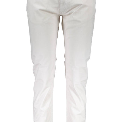 GANT Weisse Damenhose – 5-Pocket Slim Fit aus Baumwolle | soulluna.de