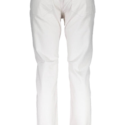 GANT Weisse Damenhose – 5-Pocket Slim Fit aus Baumwolle | soulluna.de