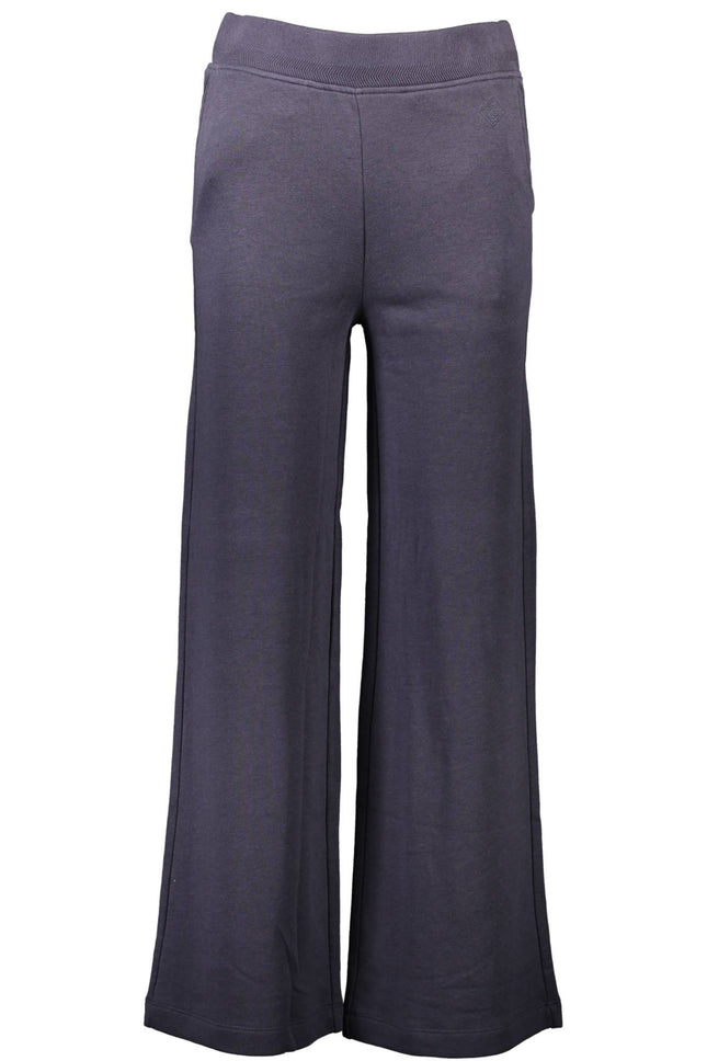 GANT Damenhose Blau – Bequeme Jogginghose für Herbst/Winter mit weitem Bein