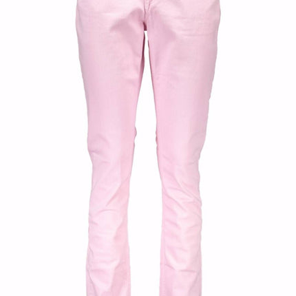 GANT Rosa Hose Damen – 5-Pocket Slim Fit aus Baumwolle | Frühjahr/Sommer