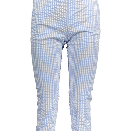GANT Pinocchietto-Hose Damen – Hellblaue Sommerhose mit 4 Taschen | soulluna.de