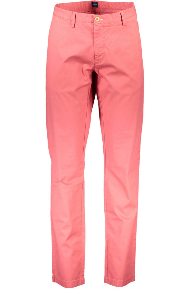GANT Herren Hose rot – Klassische 4-Taschen-Hose aus Baumwolle für Frühjahr/Sommer