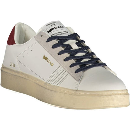 SEO. GAS Herren Sneaker – Sportschuh mit Schnürsenkeln, sportlich - Weiß Linkreich