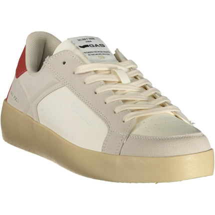 SEO. GAS Herren Sneaker – Sportschuh mit Schnürsenkeln, sportlich - Weiß Linkreich