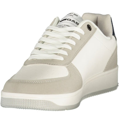 SEO. GAS Herren Sneaker – Sportschuh mit Schnürsenkeln, sportlich - Weiß Linkreich