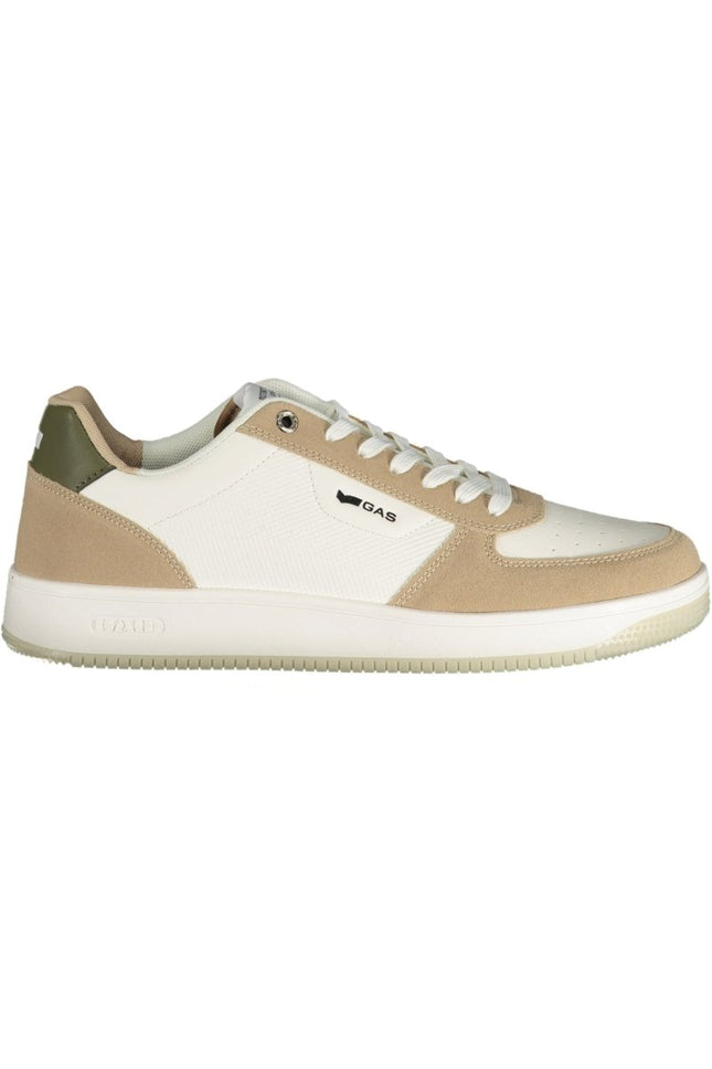 SEO. GAS Herren Sneaker – Sportschuh mit Schnürsenkeln, sportlich - Weiß Linkreich