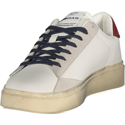 SEO. GAS Herren Sneaker – Sportschuh mit Schnürsenkeln, sportlich - Weiß Linkreich